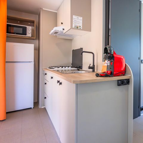 Mobile home 4 persons - Cottage 2 bedrooms + air conditioning