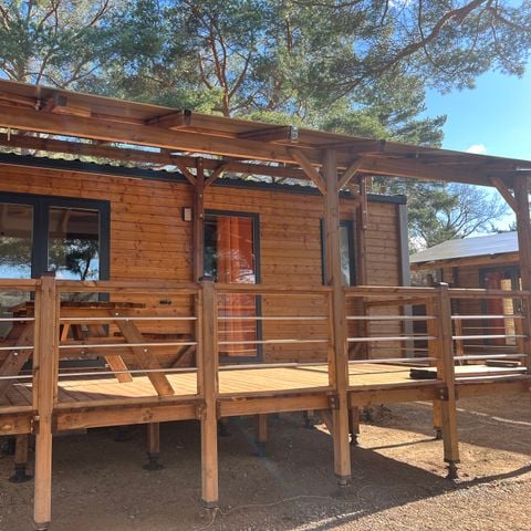 Stacaravan 4 personen - Cottage 2 slaapkamers + airconditioning