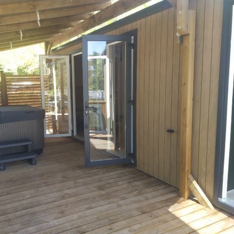 Mobile home 4 persons - Cottage Ansouis - 33m² - 2 bedrooms - 2 bathrooms + Jacuzzi