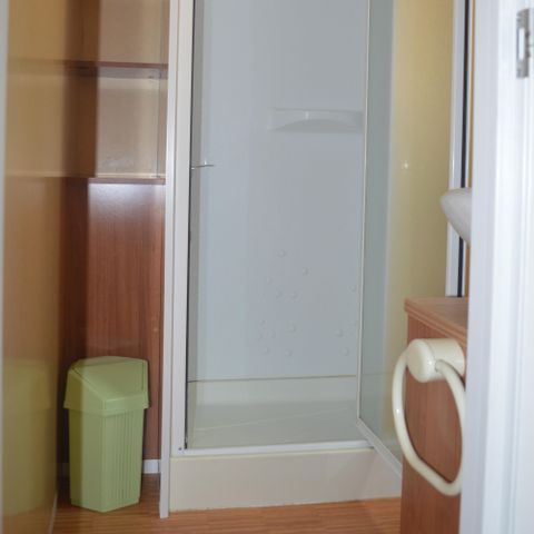 STACARAVAN 4 personen - Comfort met airconditioning - 2 slaapkamers - 3 x 8m / Palm- en olijfboom