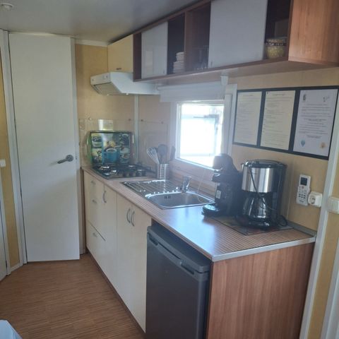 Mobile home 4 persons - Air-conditioned comfort - 2 bedrooms - 3 x 8m / Palm and Olive tree