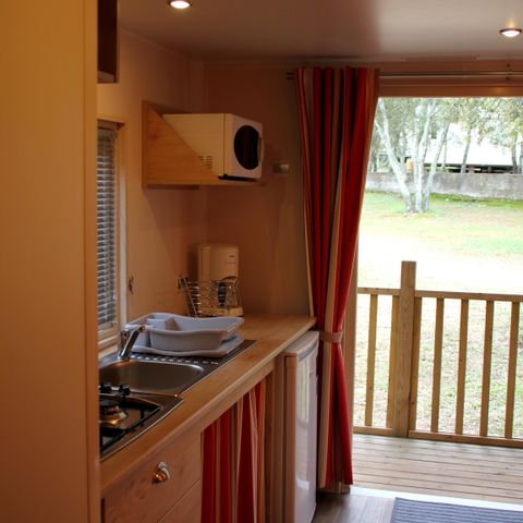 HÉBERGEMENT INSOLITE 4 personnes - Climatisée - 2 ch - 8,10 x 3.22m / Cigale, Grillon, Chardonnet, Mésange