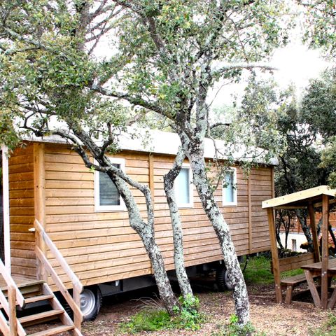 Uniek 4 personen - Airconditioning - 2 slaapkamers - 8.10 x 3.22m / Cicade, Cricket, Chardonnet, Chickadee