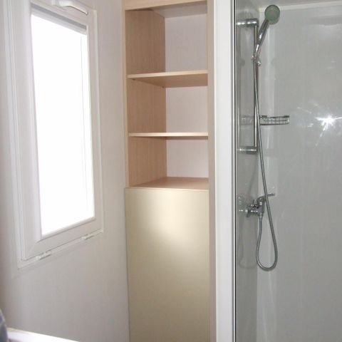 Mobile home 4 persons - MOBIL HOME Air conditioned - 2 bedrooms - 3.40 x 7.80m / Green Oak