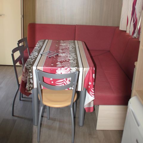 Mobile home 4 persons - MOBIL HOME Air conditioned - 2 bedrooms - 3.40 x 7.80m / Green Oak