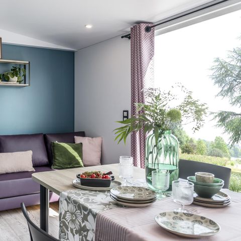 BUNGALOW 6 personnes - Confort Plus Climatisé -  3 ch - 4.20 x 8.8m / Lavande