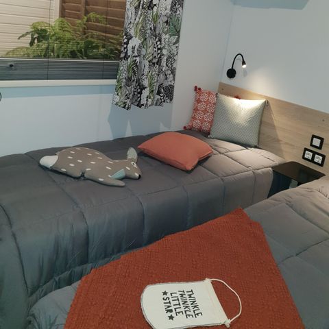 BUNGALOW 6 personnes - Confort Plus Climatisé -  3 ch - 4.20 x 8.8m / Lavande