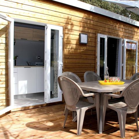 Mobile home 6 persons - Confort Plus Air-conditioned - 3 bdrms - 4.20 x 8.8m / Lavender