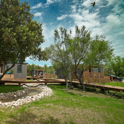 MOBILHOME 8 personas - Ultime | 3 Dormitorios | 6 a 8 Camas | Terraza semicubierta | 1 Baño | Aire acondicionado | TV