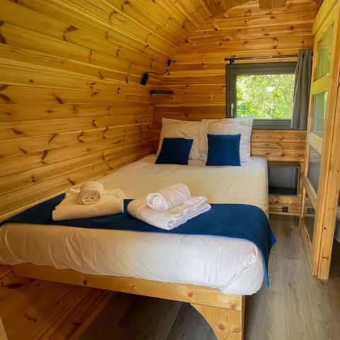 UNIEKE ACCOMMODATIE 2 personen - Hut | Comfort | 1 Ch. | 2 Pers. | Airconditioning | TV