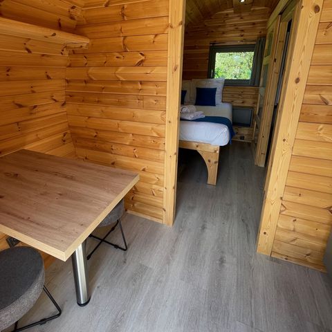 UNIEKE ACCOMMODATIE 2 personen - Hut | Comfort | 1 Ch. | 2 Pers. | Airconditioning | TV