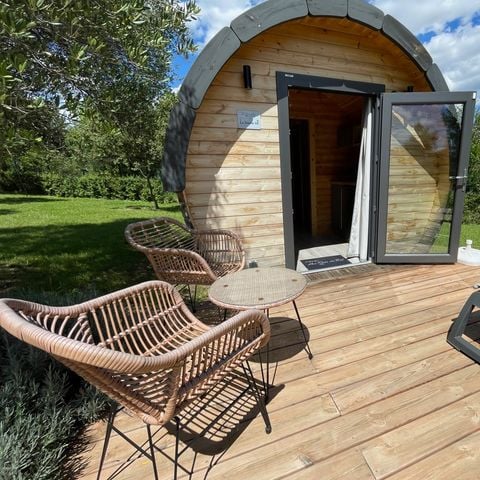 Accommodatie 2 personen - Hut | Comfort | 1 Ch. | 2 Pers. | Airconditioning | TV