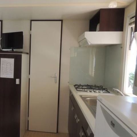 Stacaravan 6 personen - Comfort FAMILIE PLUS 3 slaapkamers