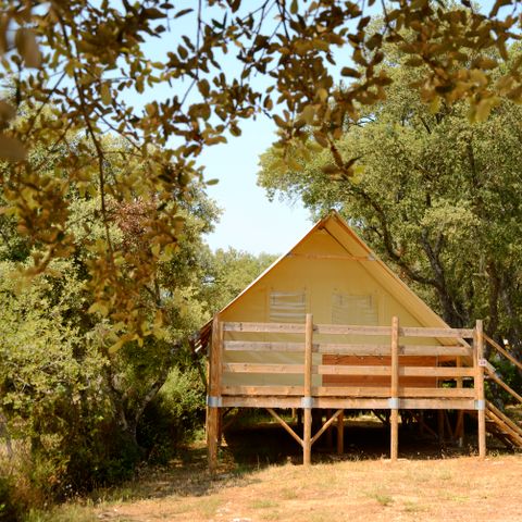 Safarizelt 4 Personen - Safari, 2 Zimmer (ohne Sanitäranlagen)