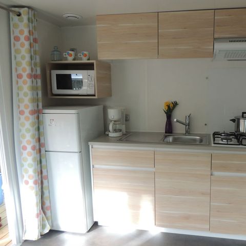 Stacaravan 5 personen - Escape, 2 slaapkamers