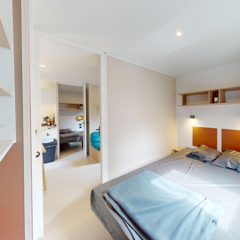 Mobilheim 4 personen - "GRAND STANDING" - 2 SCHLAFZIMMER