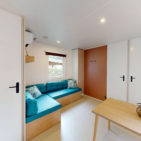 MOBILHOME 4 personnes - 2 chambres confort (-8 ans) + Clim + TV