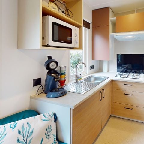 Stacaravan 6 personen - "HOGE STANDAARD - 3 SLAAPKAMERS
