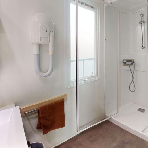 Stacaravan 2 personen - 1 SLAAPKAMER STACARAVAN