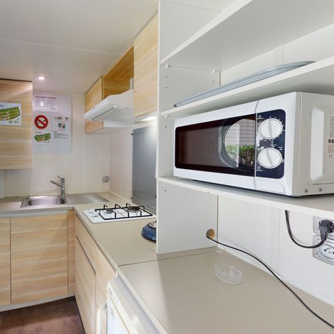 Stacaravan 2 personen - 1 SLAAPKAMER STACARAVAN