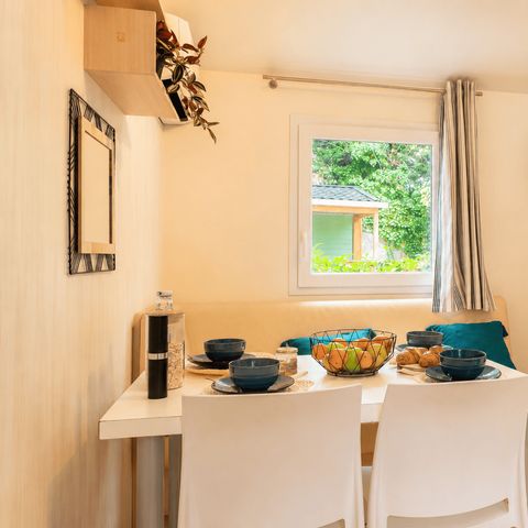 Mobilheim 6 personen - "COSY" - 2 SCHLAFZIMMER