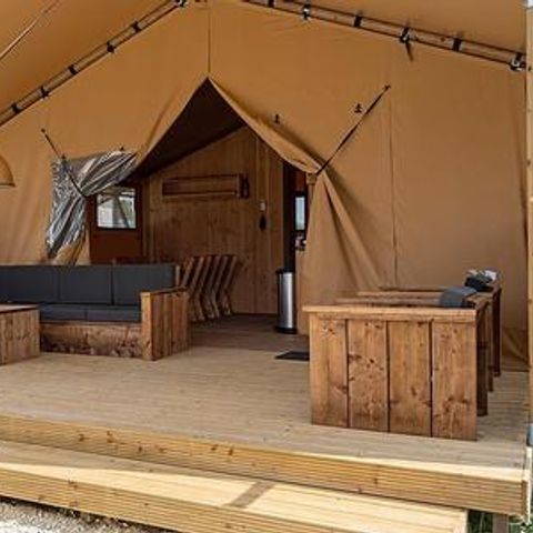 Wohnzelt auz holz 5 personen - SunLodge Taiga