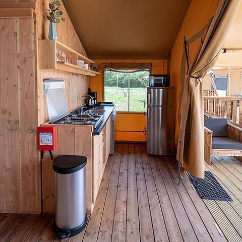 Wohnzelt auz holz 5 personen - SunLodge Taiga