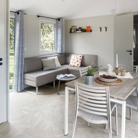 Mobilheim 6 personen - Comfort | 3 Zi. | 6 Pers. | Erhöhte Terrasse | Clim.