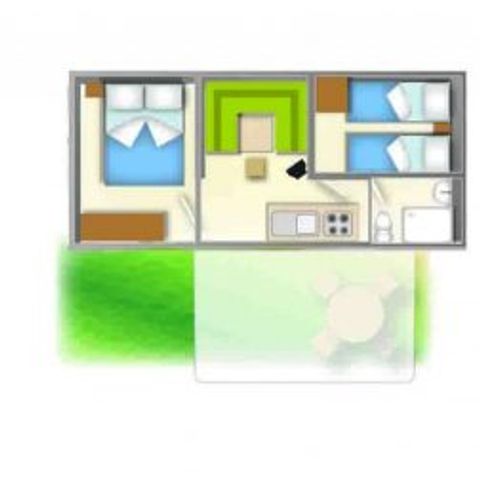 Mobile home 4 persons - Baia Blu