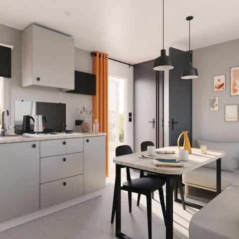 MOBILHOME 4 personnes - Mobil-home | Premium | 2 Ch. | 4 Pers. | Terrasse Lounge | Clim. | TV