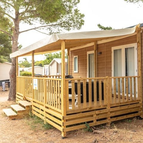 MOBILHOME 4 personnes - Mobil-home | Premium | 2 Ch. | 4 Pers. | Terrasse Lounge | Clim. | TV