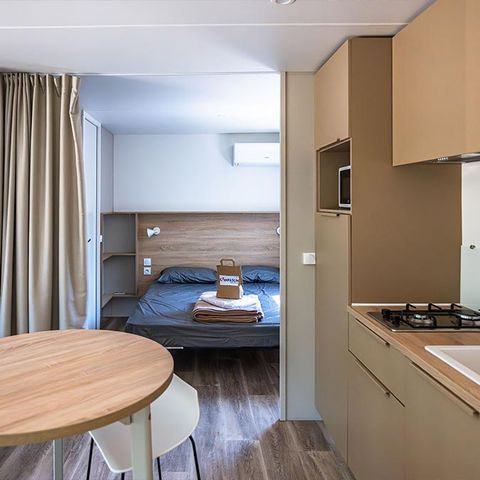 MOBILHOME 2 personas - Key Westotel 2 pers. A/C + Sábanas y toallas incluidas