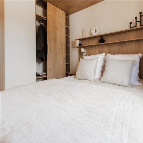 Hébergement 4 personnes - Mobil home Cottage Premium 2 Chambres - climatisation - Lave vaiselle