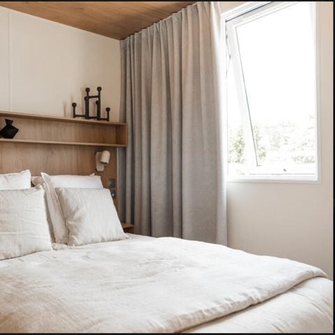 Hébergement 4 personnes - Mobil home Cottage Premium 2 Chambres - climatisation - Lave vaiselle