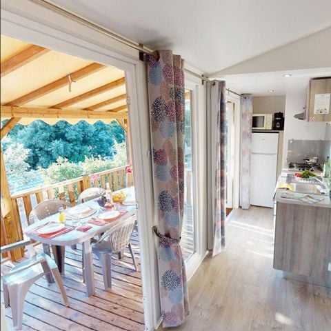 CASA MOBILE 6 persone - Cottage Confort 3 camere da letto + aria condizionata + lavastoviglie