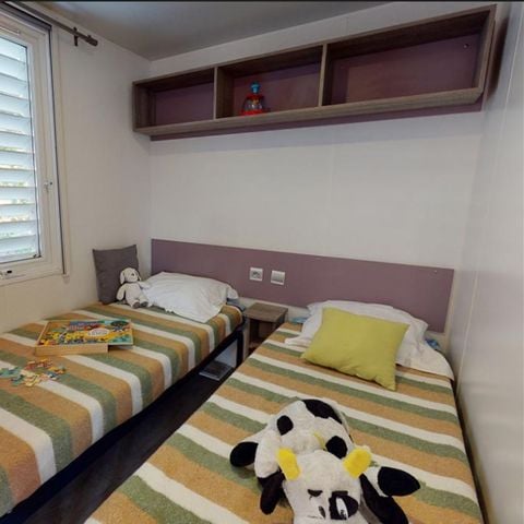 Stacaravan 6 personen - Cottage Confort 3 slaapkamers + Airconditioning + Afwasmachine