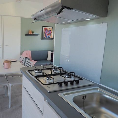 Mobilheim 4 personen - Premium - 2 Schlafzimmer