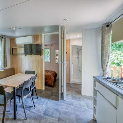 Stacaravan 6 personen - Comfort Stacaravan 3 Slaapkamers 6 Personen