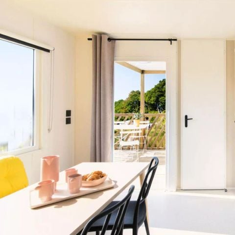 Stacaravan 6 personen - Stacaravan Montana Confort 3 Kamers 4/6 Personen Airconditioning + TV