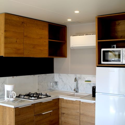 Mobilheim 4 Personen - Komfort 2 Zimmer