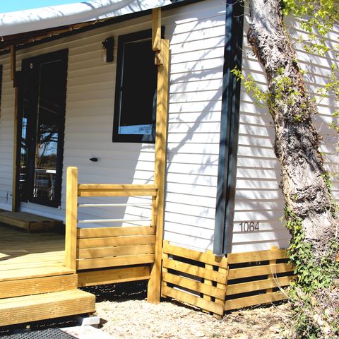 BUNGALOW 6 personnes - Privilège 3 chambres (attention lit mezzanine max 75kg)