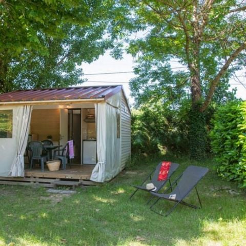 Tente en toile et en bois 5 personnes - Tithome 4/5 personnes