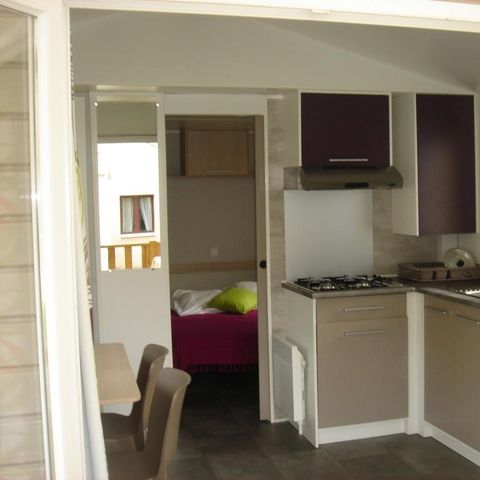 Stacaravan 2 personen - 1 slaapkamer