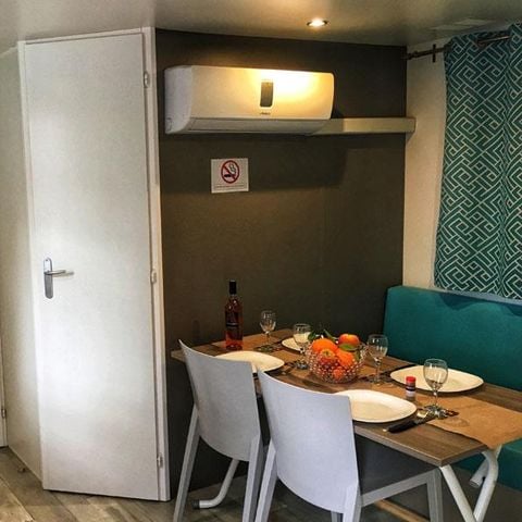 Casa mobile 4 persone - Loggia Confort 22 m² - 2 camere da letto + aria condizionata + TV - con terrazza semicoperta di 6 m² 4 persone 2/4 persone