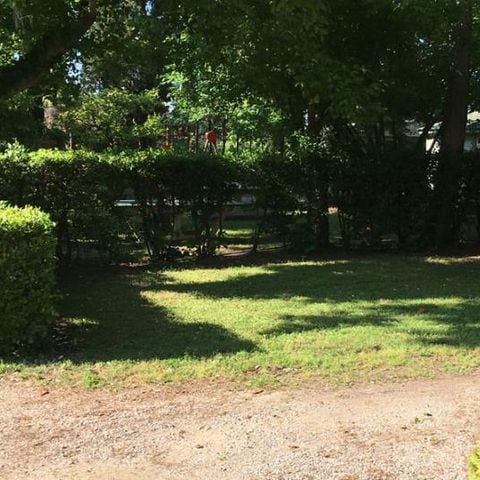 PARCELA - Paquete confort (1 tienda, caravana o autocaravana / 1 coche / electricidad 8A) 80m² / 120m².