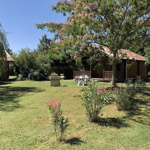 CHALET 5 personnes - 2 chambres climatisé CONFORT - 35m2+terrasse couverte 14m2