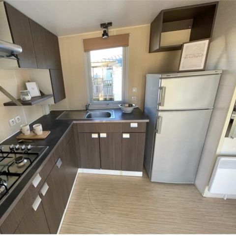 BUNGALOW 4 people - 2 bedrooms air-conditioned - 33m2 + covered terrace