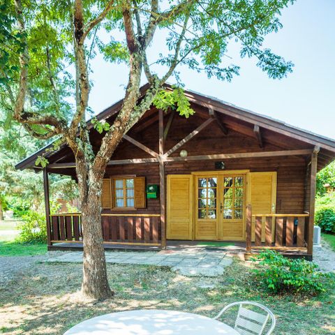 CHALET 4 persone - CHALET PMR CONFORT - 1 camera da letto - aria condizionata - TV - BBQ - Casa* - 35m2 + 14m2 terrazza coperta