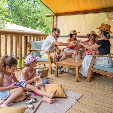 Safarizelt 5 Personen - Glamping Lodge