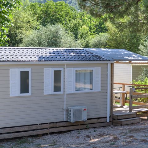 MOBILHOME 2 personnes - Mobilhome BEVERA 20m² - 1 chambre -